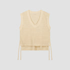 OPEN KNIT VEST