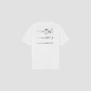 OLAF HUSSEIN Paintbrush graphic tee