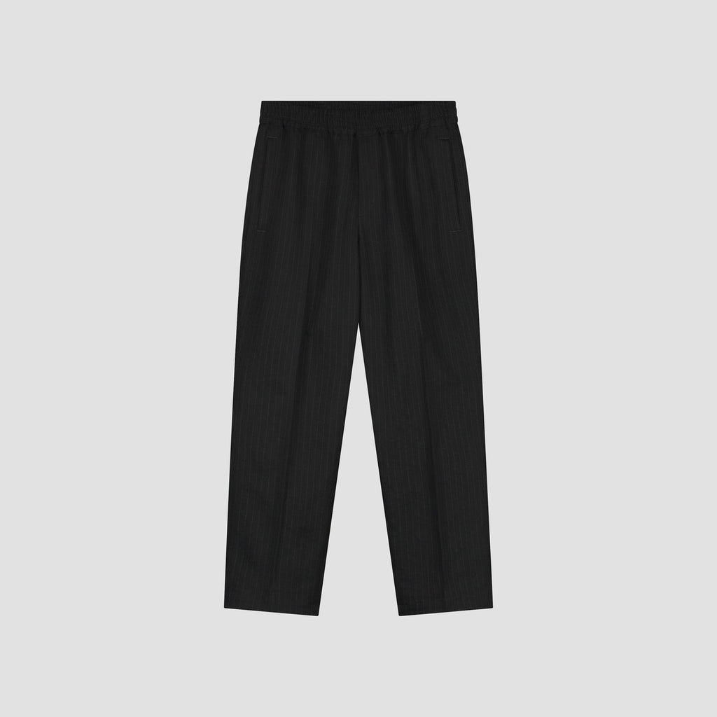 PINSTRIPE SLIM ELASTICATED TROUSER