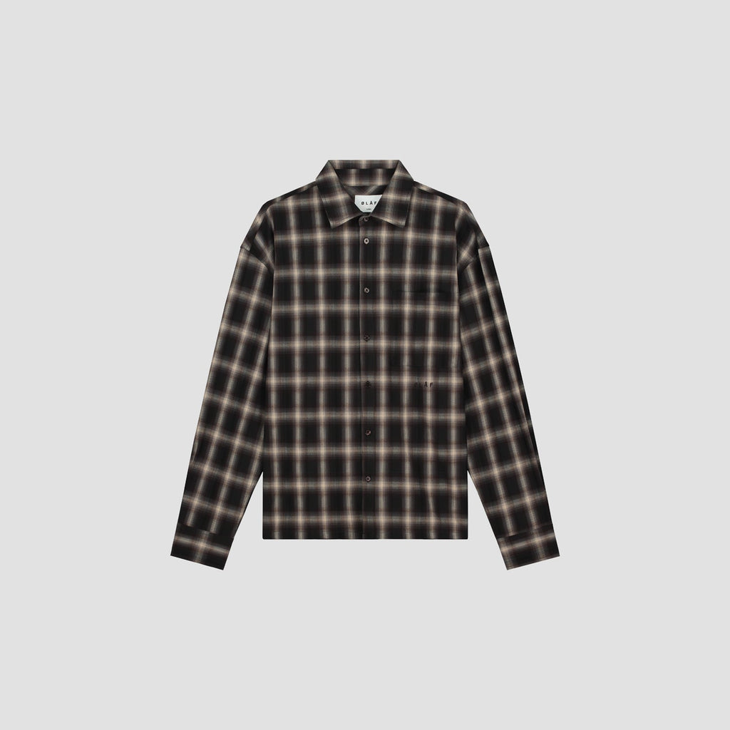 PLAID BOXY SHIRT