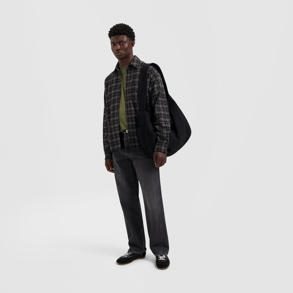 PLAID BOXY SHIRT