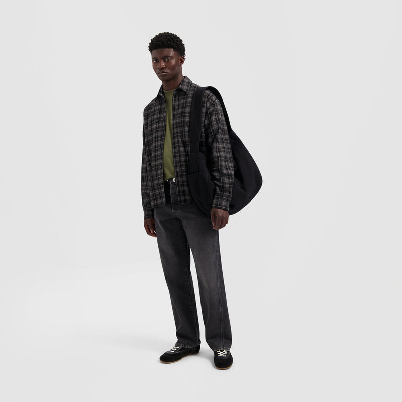 PLAID BOXY SHIRT