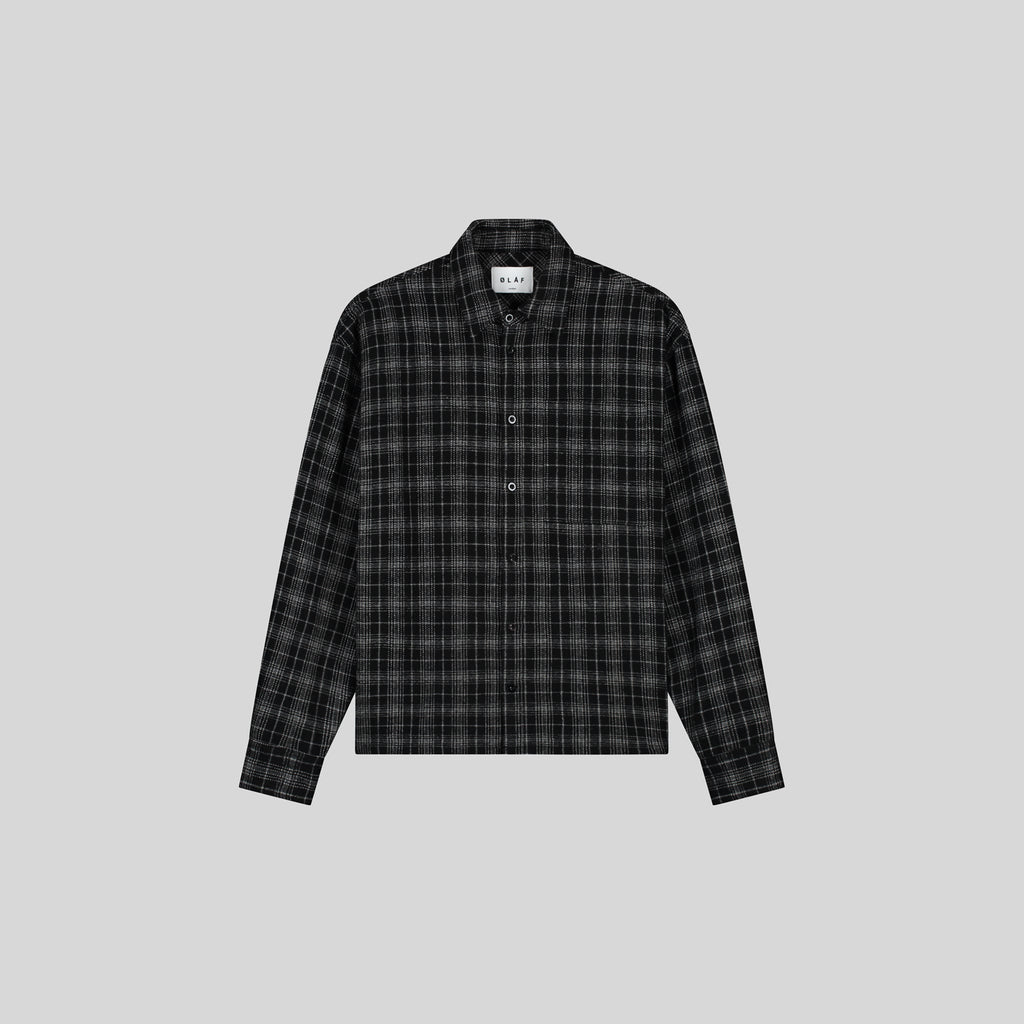 PLAID BOXY SHIRT