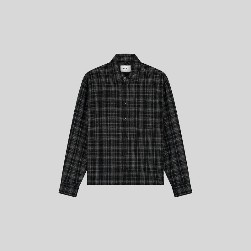 PLAID BOXY SHIRT