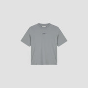 OLAF HUSSEIN Retro logo boxy tee