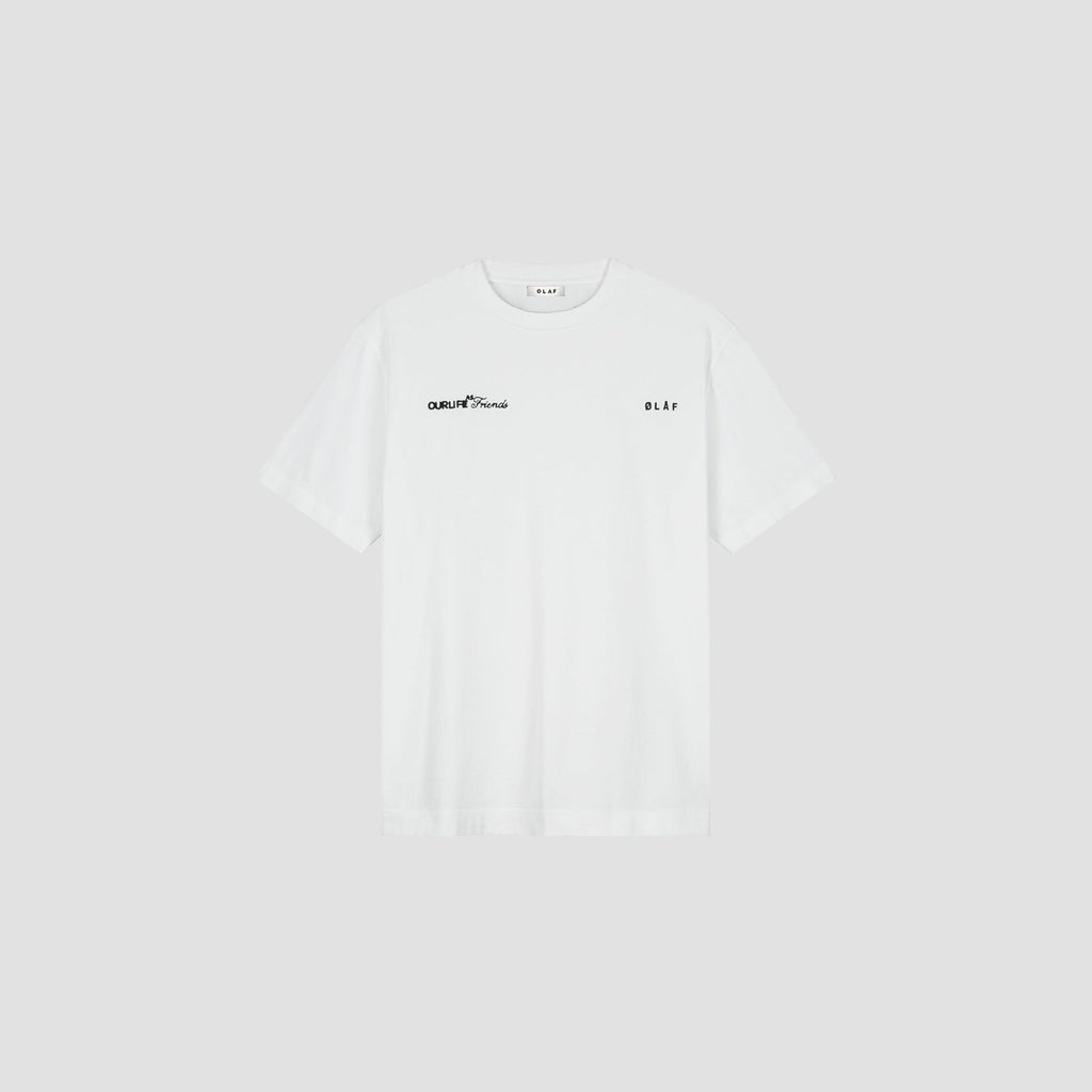 SCRIPT FRIENDS BOXY TEE