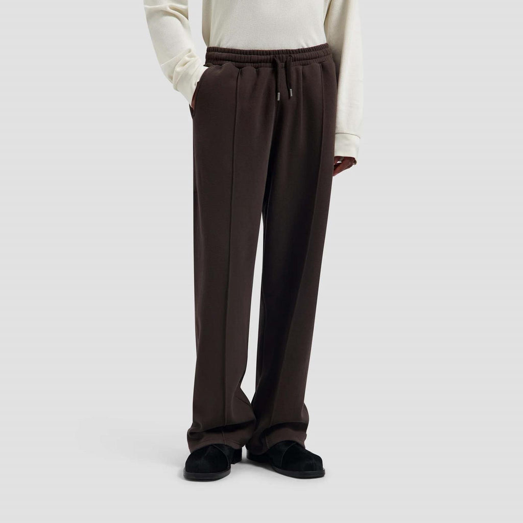 OLAF HUSSEIN Signature sweatpant chocolate plum