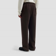 OLAF HUSSEIN Signature sweatpant chocolate plum