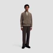 OLAF HUSSEIN Signature sweatpant chocolate plum