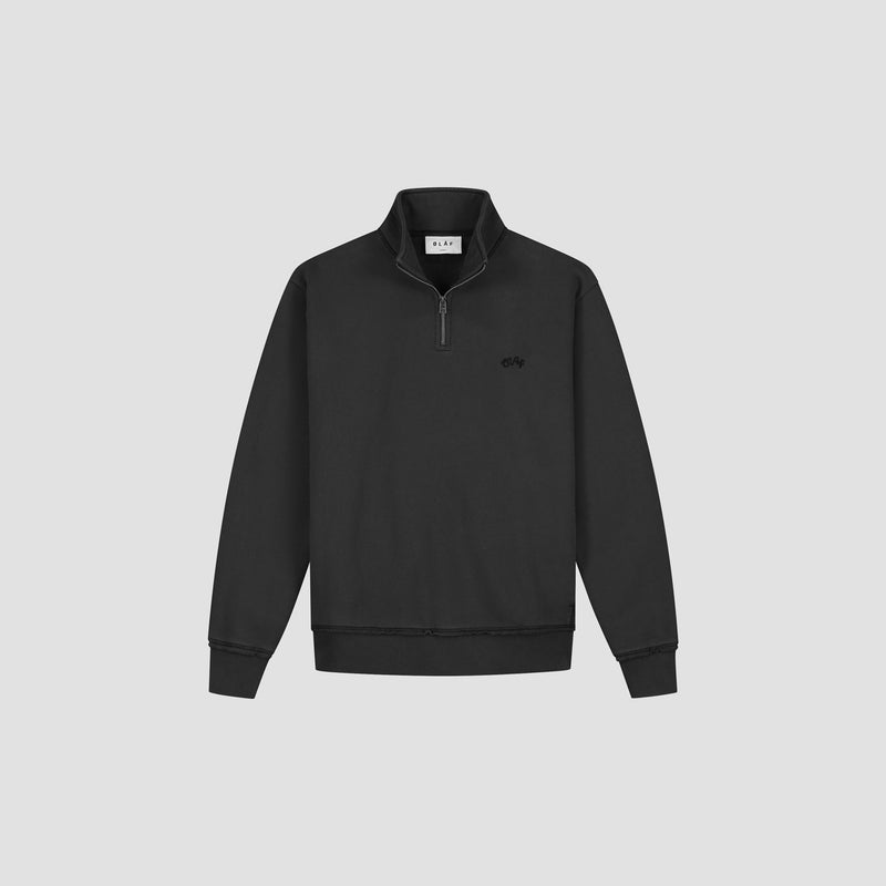 SIGNATURE ZIP MOCK