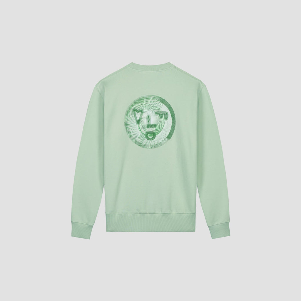 SPIRAL FACE CREWNECK