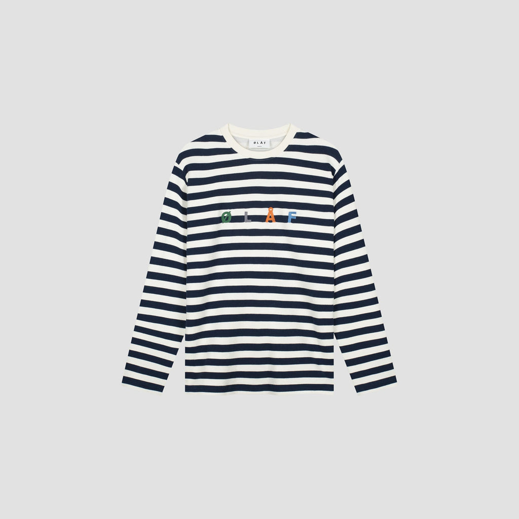 STRIPE SANS LS TEE