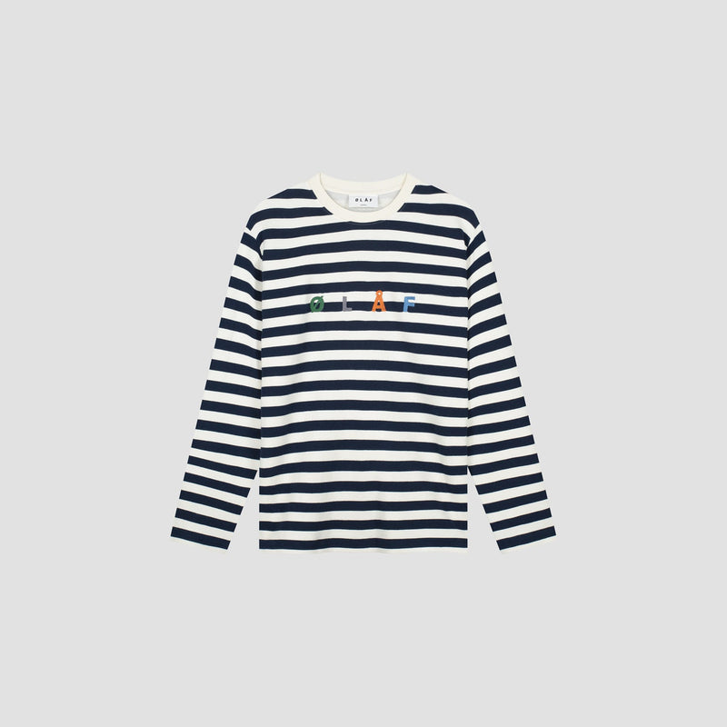 STRIPE SANS LS TEE