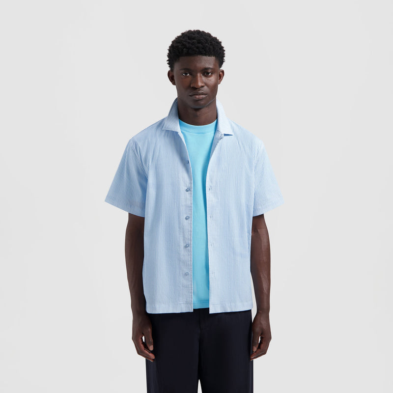STRIPE SUN AOP CAMP SHIRT