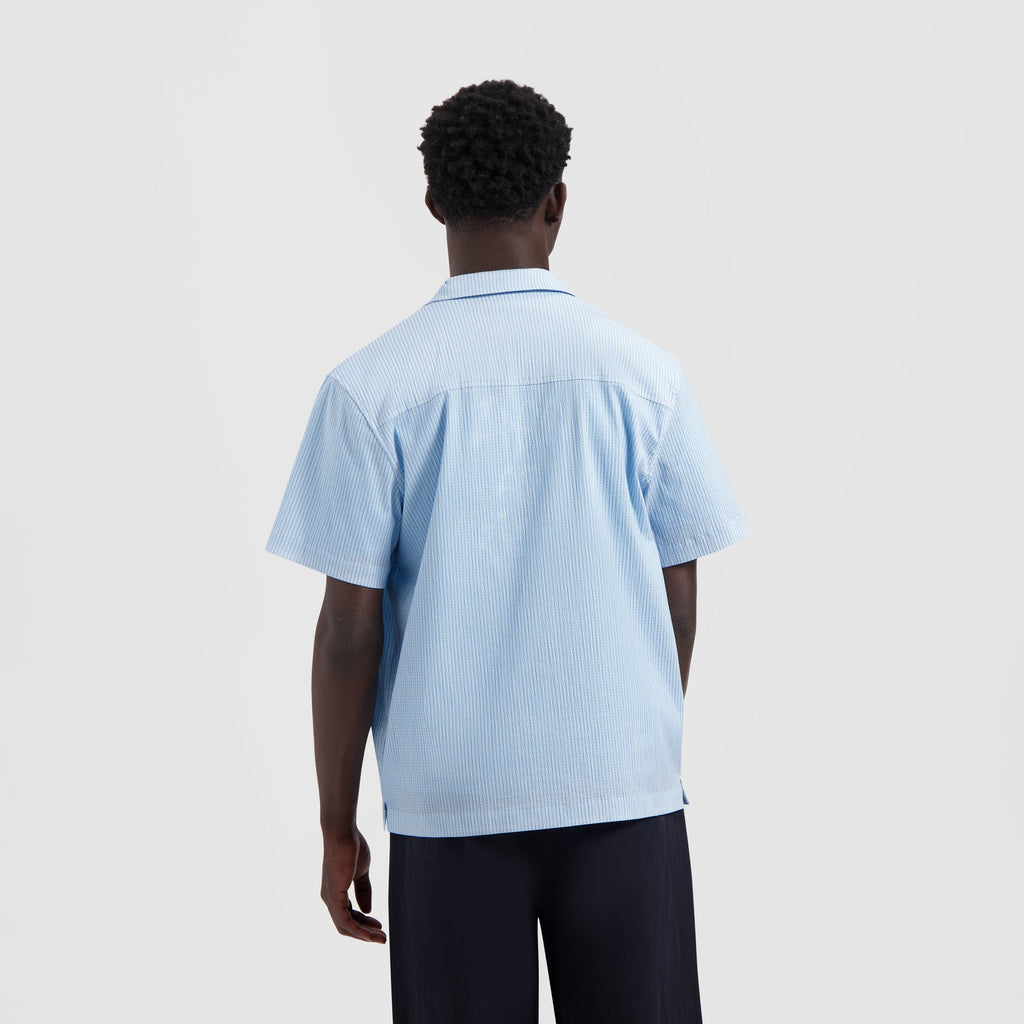 STRIPE SUN AOP CAMP SHIRT