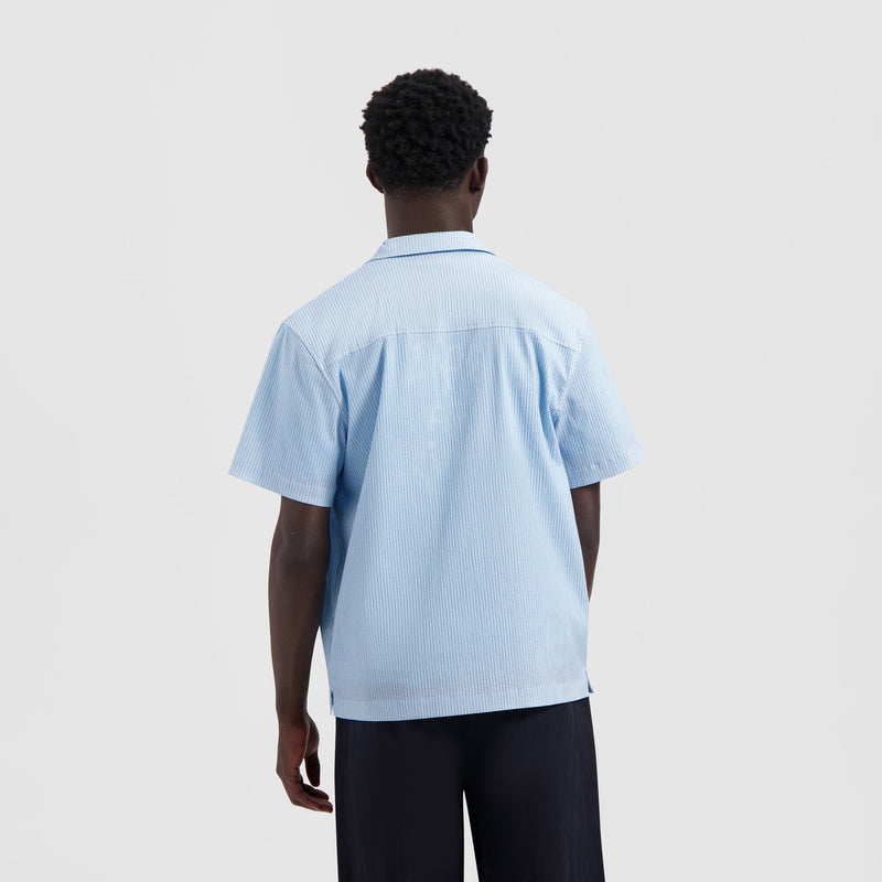 STRIPE SUN AOP CAMP SHIRT