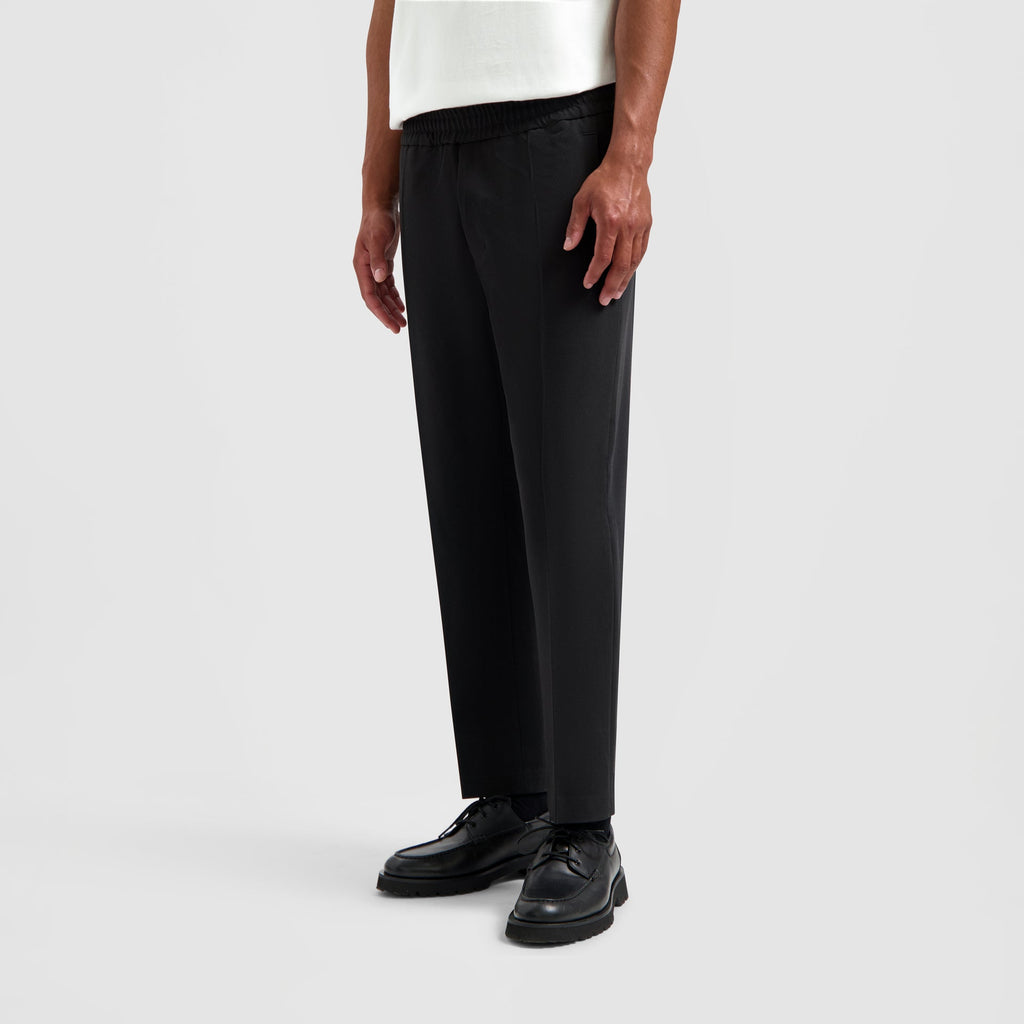 TAILORED SLIM ELASTICATED PANTS