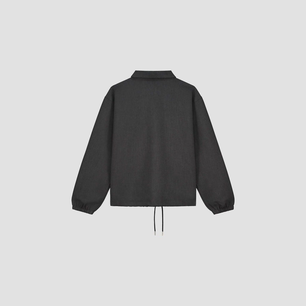 TAILORED WOOL COACH JACKET