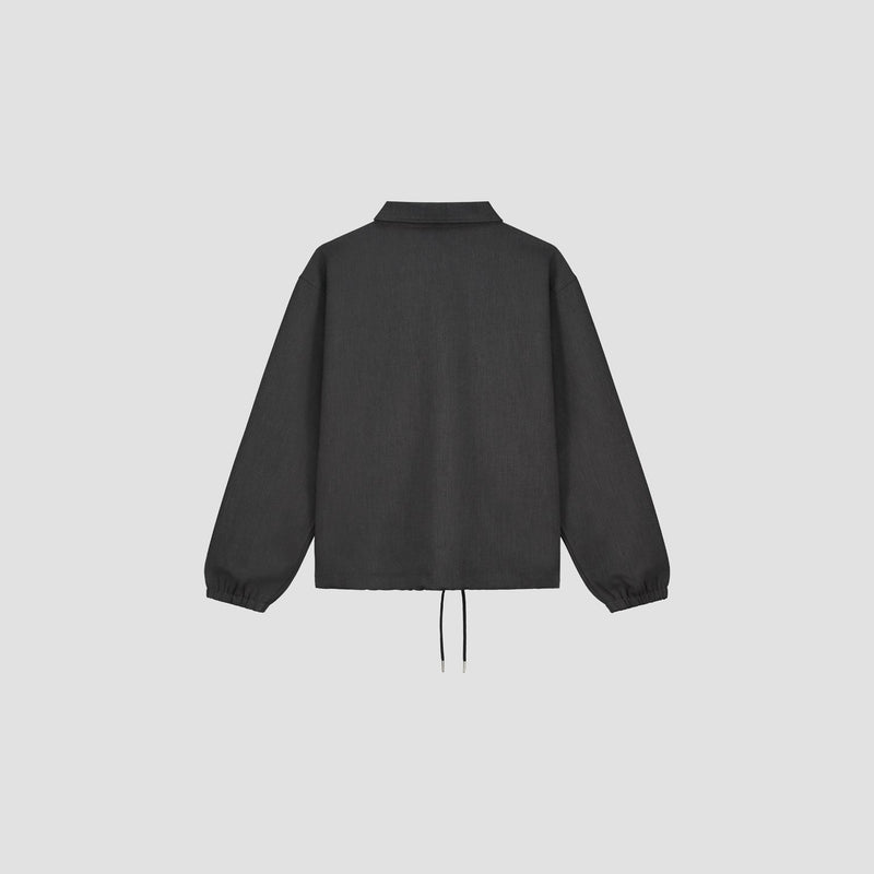 TAILORED WOOL COACH JACKET