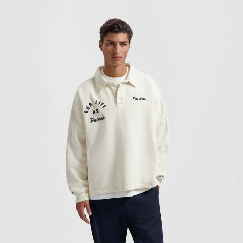 VARSITY POLO SWEAT