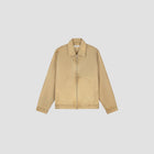 OLAF HUSSEIN Washed canvas jacket medal bronze