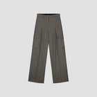 WMN HERRINGBONE CARGO PANTS