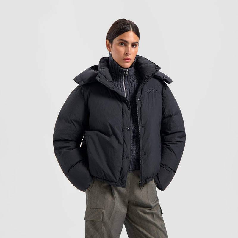 WMN HOODED PUFFER JACKET