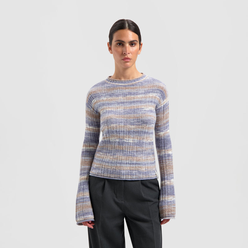 WMN SPACE DYE KNIT