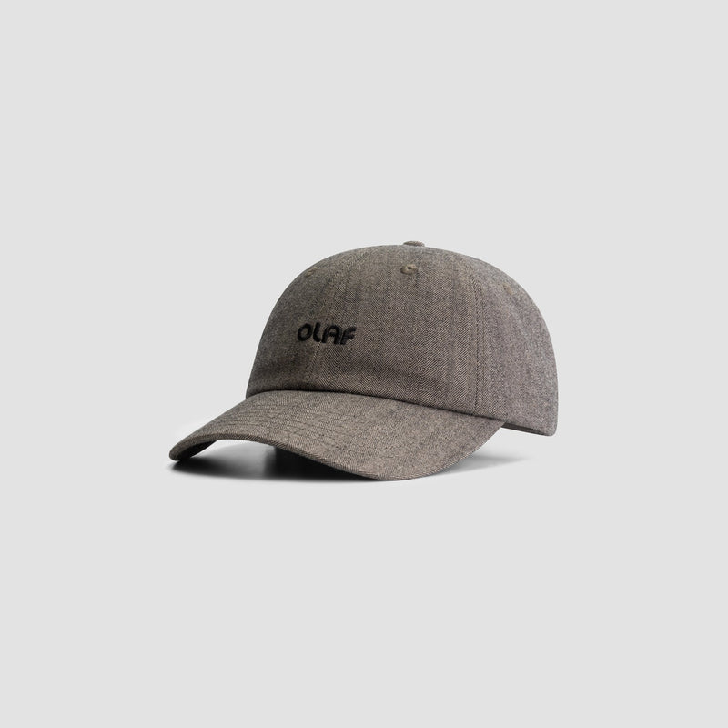 WOOL HERRINGBONE CAP