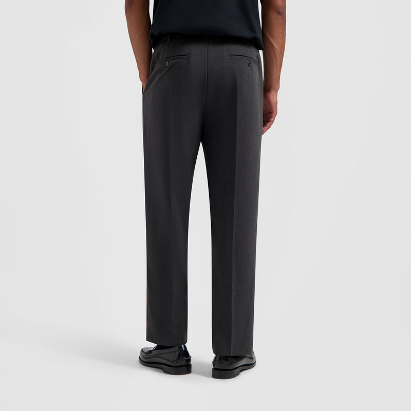 WOOL PLEATED PANT