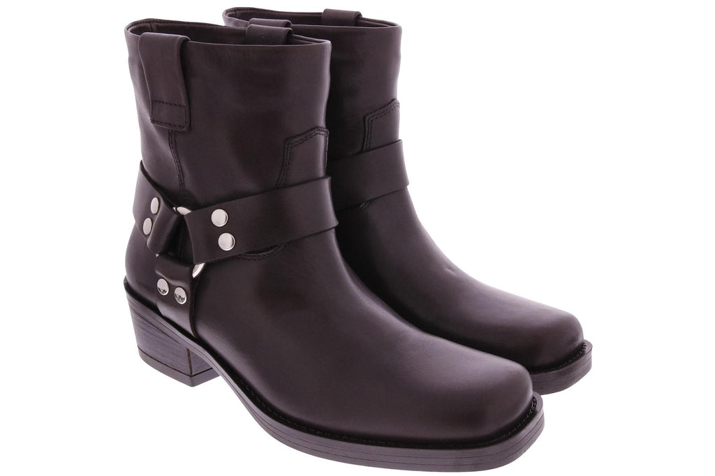 OSATURO Ankle boots dark brown