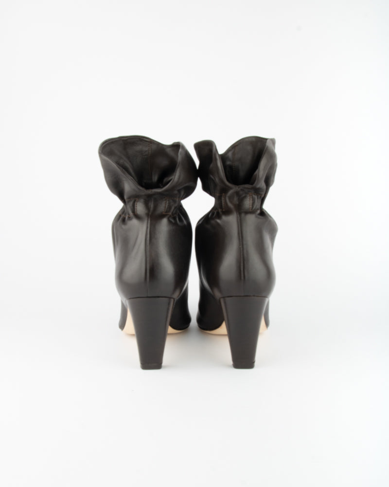 OSATURO Ankle boots dark brown