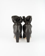 OSATURO Ankle boots dark brown
