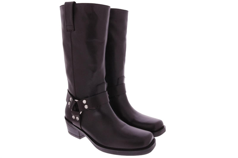 OSATURO High boots dark brown