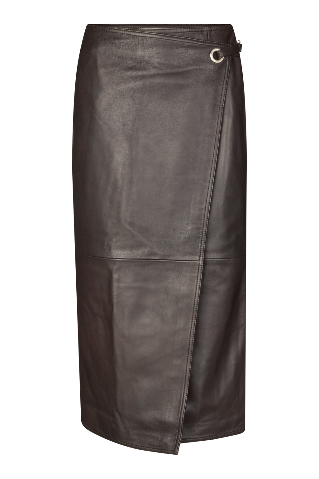 REFLECTION LEATHER SKIRT