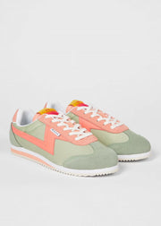 PAUL SMITH Jasmine sneakers green peach