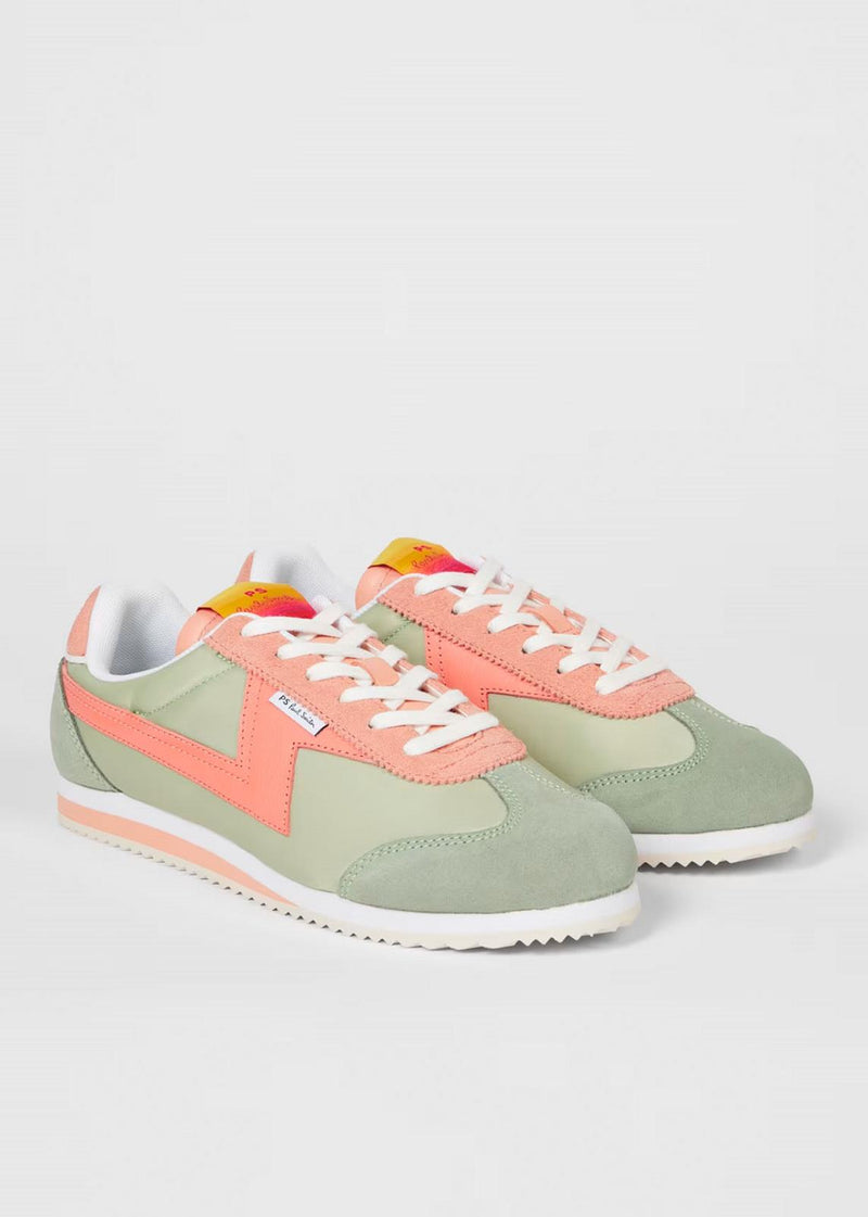 PAUL SMITH Jasmine sneakers green peach