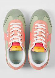 PAUL SMITH Jasmine sneakers green peach