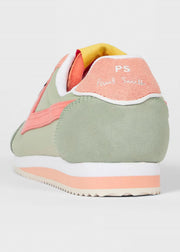 PAUL SMITH Jasmine sneakers green peach