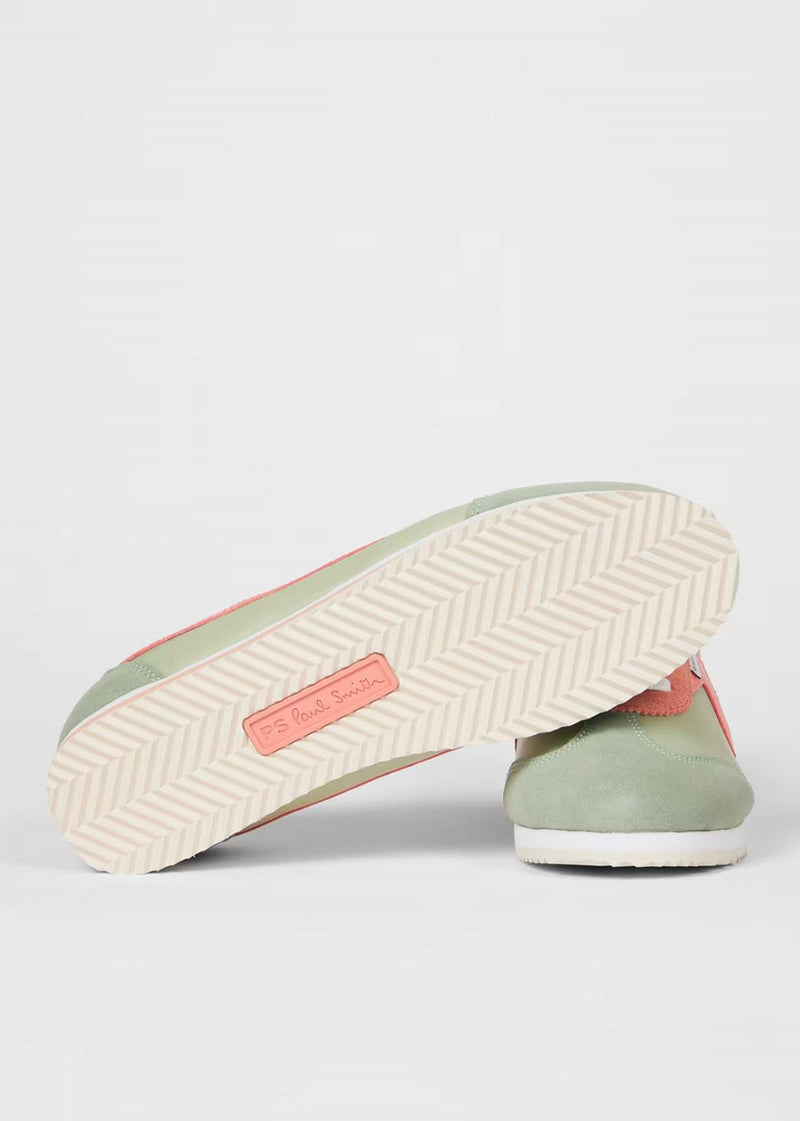 PAUL SMITH Jasmine sneakers green peach