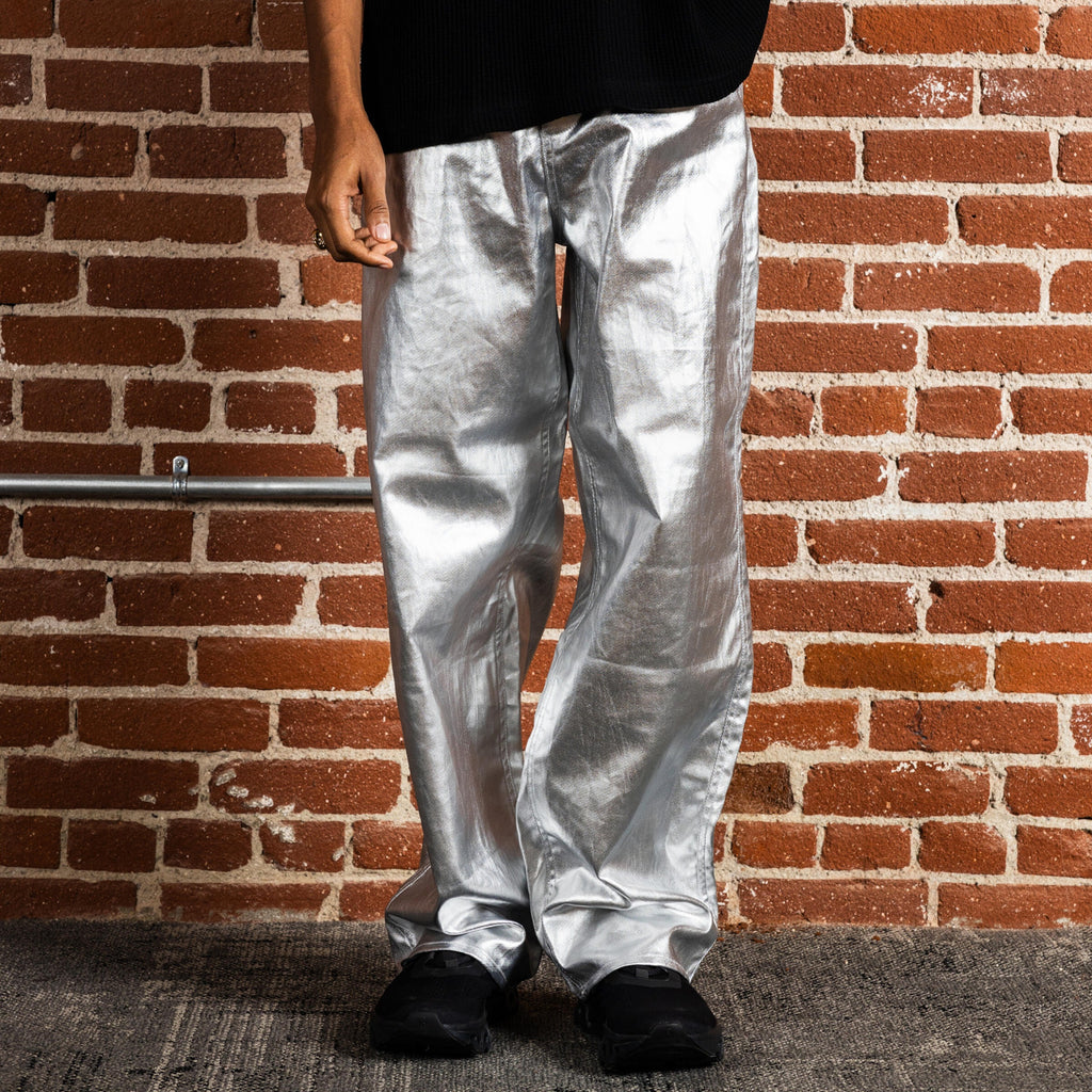 LATEX FORMULA BAGGY JEANS