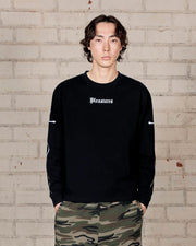 PLEASURES Luster heavyweight longsleeve black