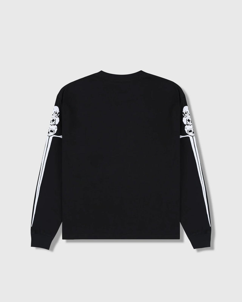 PLEASURES Luster heavyweight longsleeve black