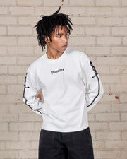 PLEASURES Luster heavyweight longsleeve white