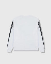 PLEASURES Luster heavyweight longsleeve white