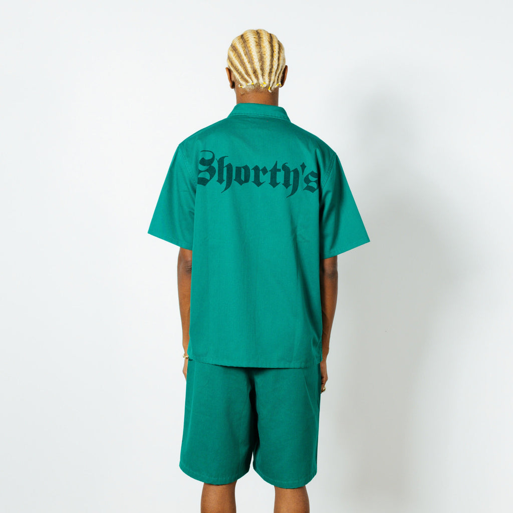 PLEASURES X SHORTYS GUTIERREZ WORK SHIRT