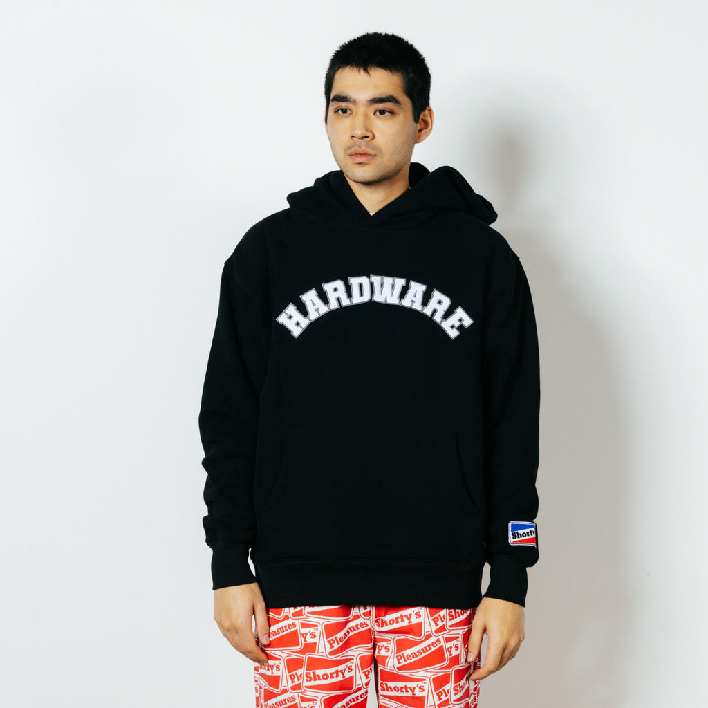 PLEASURES X SHORTYS HARDWARE HOODIE