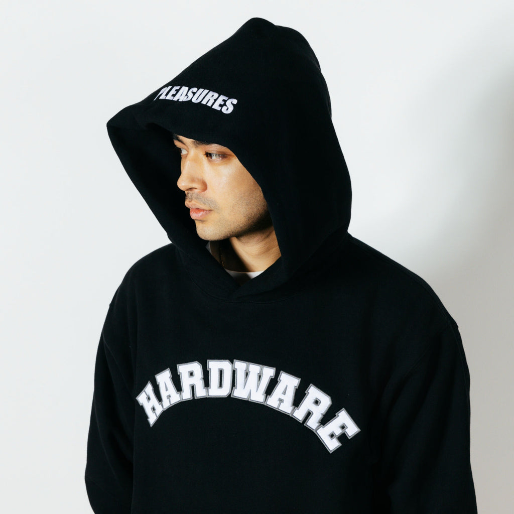 PLEASURES X SHORTYS HARDWARE HOODIE