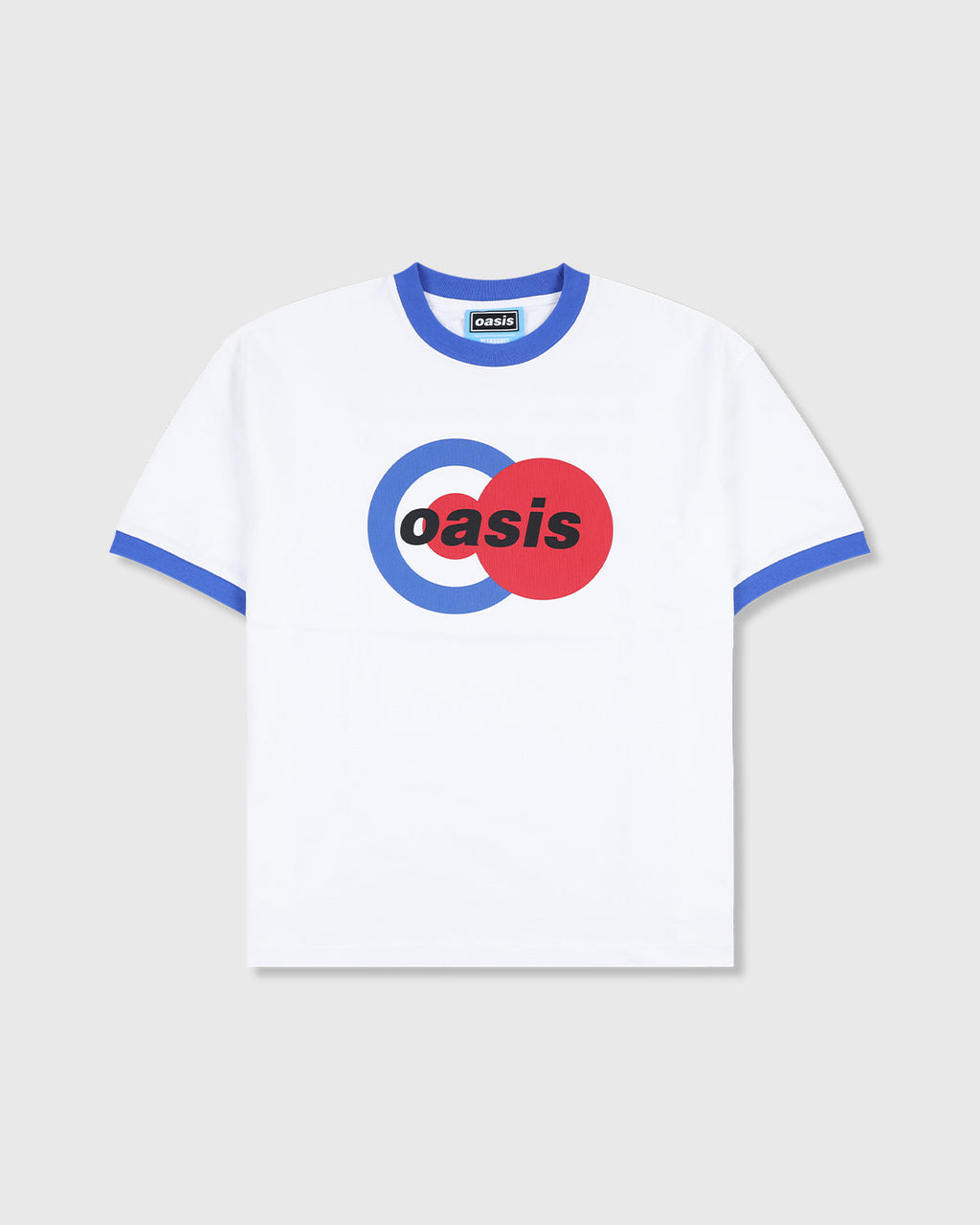PLEASURES X OASIS 1996 Ringer t-shirt white