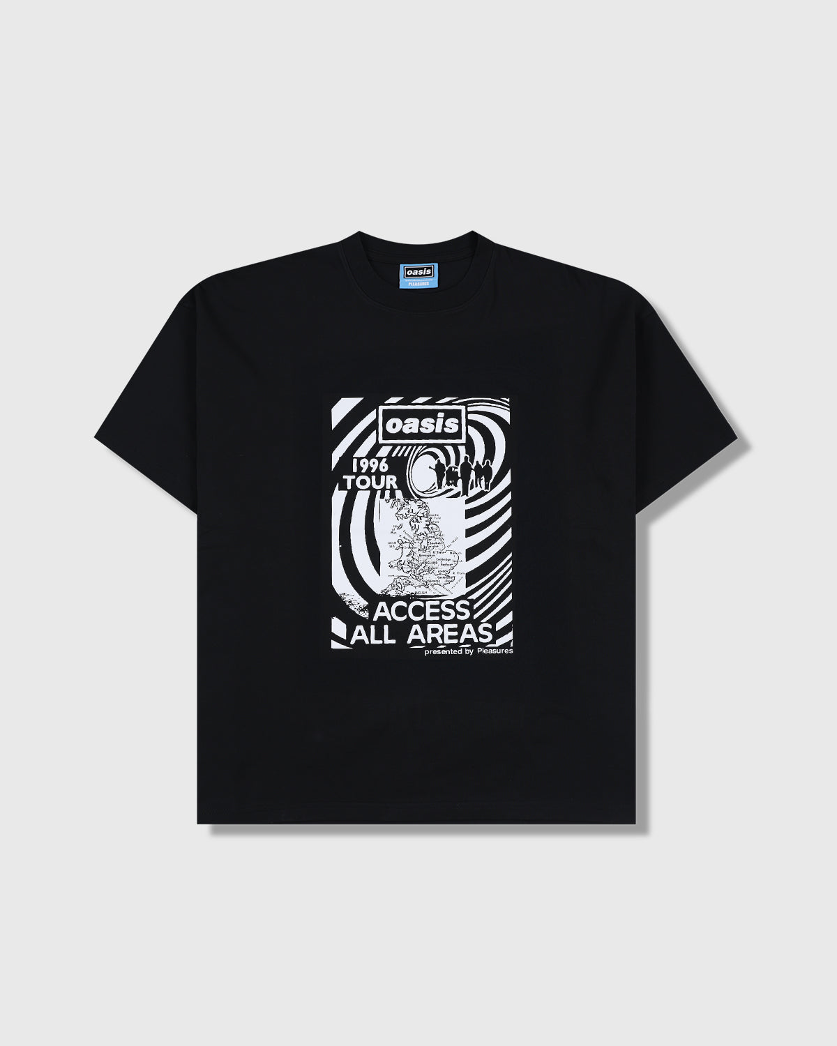 oasis Complete Single Collection Tシャツ XL PLEASURES X OASIS All access t-shirt black - Shop online at Monar